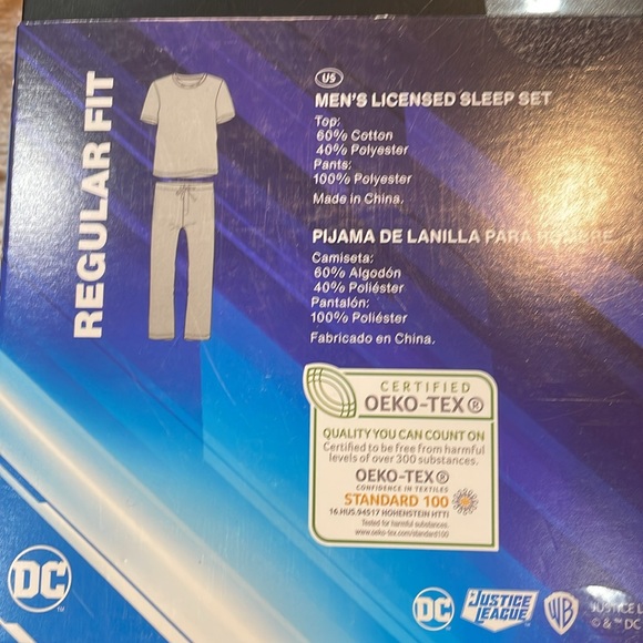 Justice League Men’s Licensed Sleep Set - Picture 2 of 2